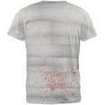 thumbnail image 2 of Halloween Bloody Mummy Mens T Shirt Heather White SM, 2 of 2