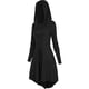 thumbnail image 1 of Vestido gótico de mujer, ropa medieval, disfraz de Halloween, vestido renacentista con capucha para carnaval de Halloween, 1 of 5