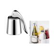 thumbnail image 4 of Tapón para botella de vino de acero inoxidable, tapón para botella de vino con silicona, tapón expandible para botella de bebida, protector de vino reutilizable, sellador de botellas que, 4 of 4