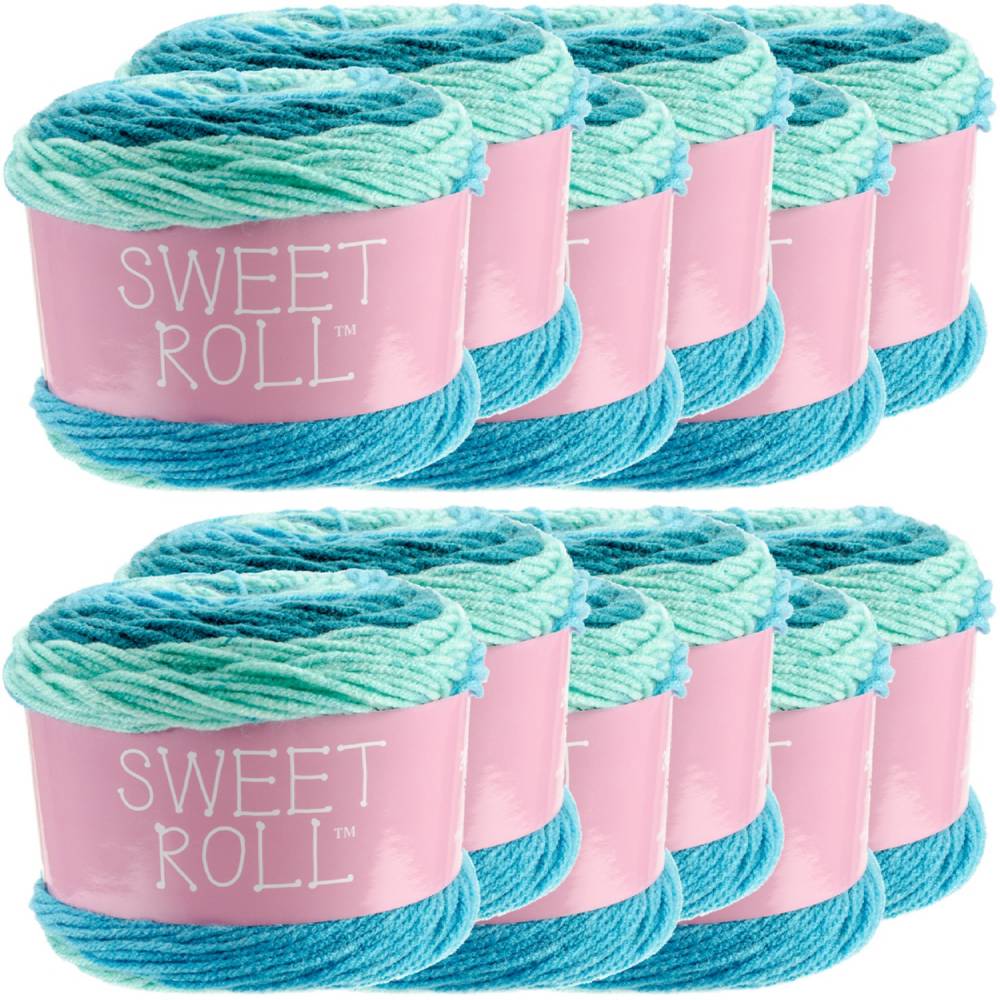 Premier Yarns Sweet Roll Yarn 12/PkFrosty Swirl