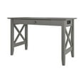 thumbnail image 2 of AFI Lexi Desk with Drawer and Charging Station, Grey, 2 of 7