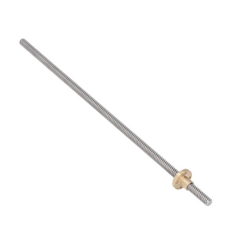 Linear Motion Thread Rod, T8 Screw Set 300mm Length Low Friction High ...