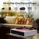 thumbnail image 3 of Tocadiscos Seasonlife AT-3600L Bocina Bluetooth LED Blanco, 3 of 7