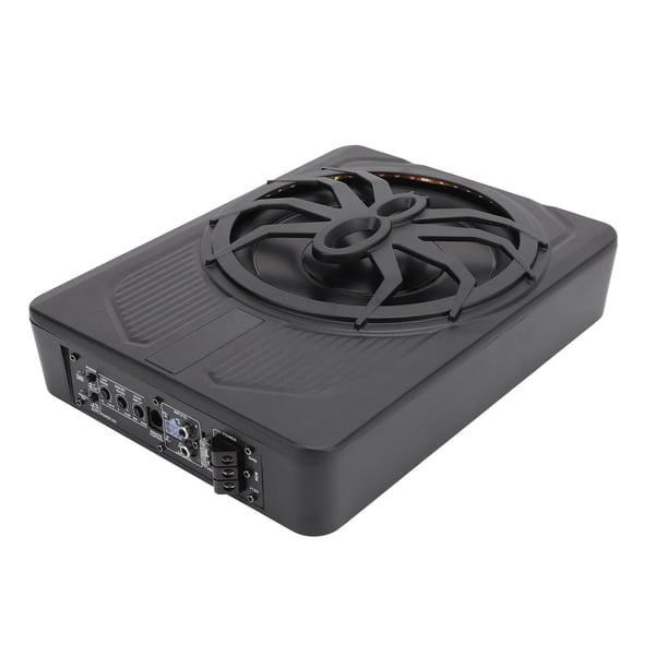 Subwoofer Activo Delgado Para Camión De 10 Pulgadas, 800 W Con Luces LED, Subwoofer Para Automóvil De Trabajo Para Respuesta De Frecuencia De 50 Hz Y