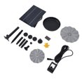 thumbnail image 2 of Outdoor Solar Powered Water Pump Kit, Solar Water Fountain Pump Energy Saving DC 4.5 To 10V Flexible Adjustment  for Backyard Pool, 2 of 7