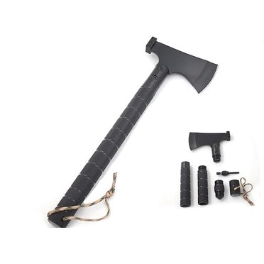 Snake Eye Tactical Hammer Head Mult-Tool Hatchet - Portable Outdoor Camping Axe - Survival Kit, 17 inches Overall