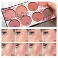 thumbnail image 3 of Paleta de rubor facial KYDA 8 colores natural mate Ownest Beauty, 3 of 7