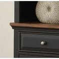 thumbnail image 3 of Miekor Furniture Left Pier Cabinet, No Assembly Required, Heirloom Black Finish 53872, 3 of 5