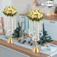 thumbnail image 4 of Miumaeov 10Pcs Wedding Centerpieces for Tables 55cm/21.6inch Tall Vases Metal Centerpieces Table Decorations for Wedding Ceremony Party Birthday Anniversary Events, 4 of 12