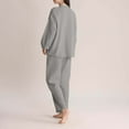 thumbnail image 6 of Perfectbot Womens Cotton Pajamas Set Lightweight Loose Fit Sleepwear Comfy Casual Lounge Set Two Piece, 6 of 6