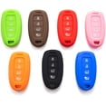 thumbnail image 3 of LIGHTKOREA 4 Button Silicone fob Remote Smart Key Case Protector Cover Accessories Compatible with Hyundai Vehicles, 3 of 5