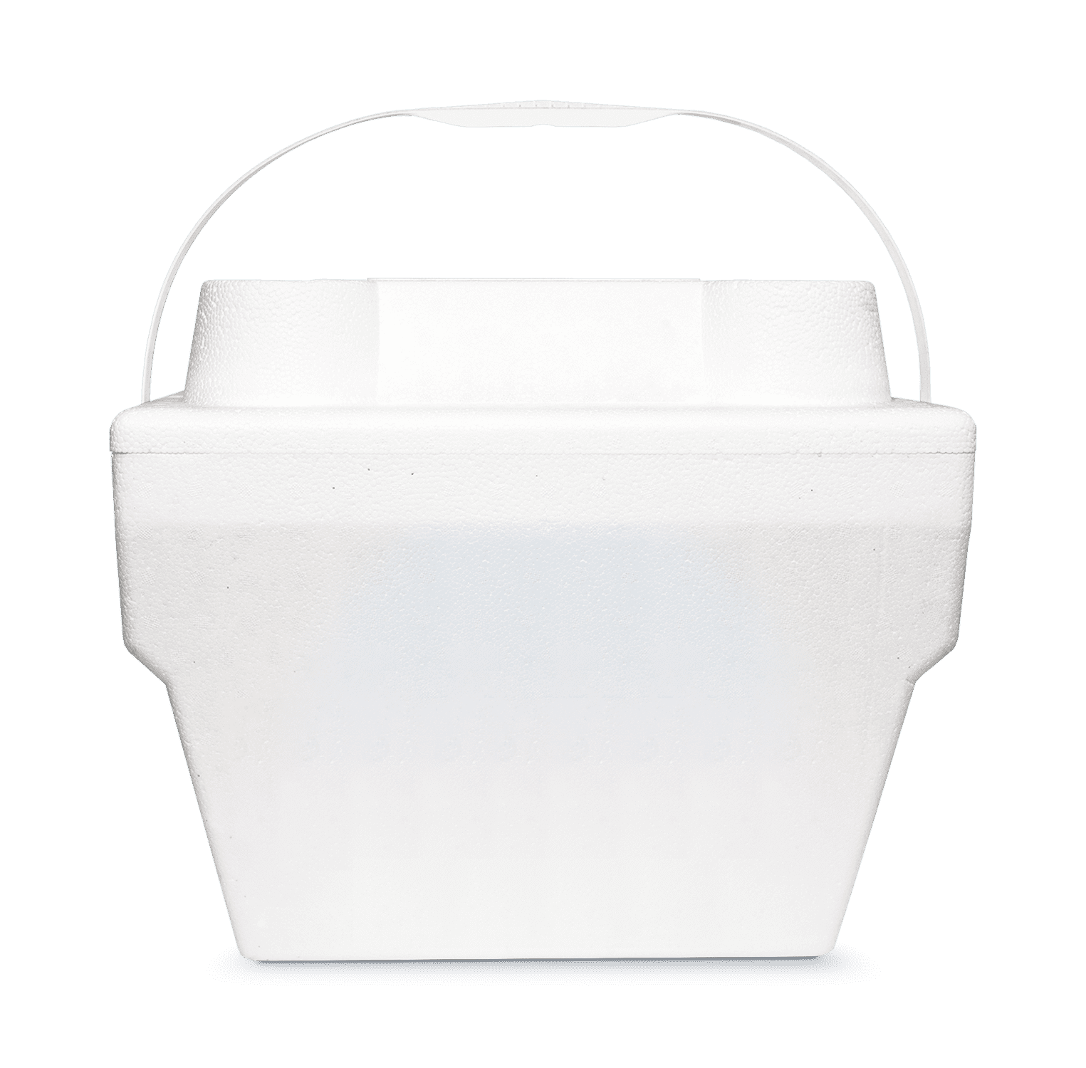 Texas Flag Styrofoam Cooler,  22QT Foam Cooler, 20 Can Capacity, White