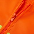 thumbnail image 6 of 3C Products ANSI/ISEA 107-2015 Class 2 Safety Green Cool Mesh Safety Vest w/ Zipper Closure and 4 Outside Pockets / Solid Front & Mesh Back- SV2400-2XL, 6 of 8