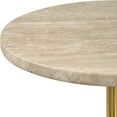 thumbnail image 3 of Uttermost Malya Travertine Accent Table in Tan, 3 of 8