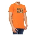 thumbnail image 2 of Playera Cat Hombre Caterpillar Logo Camuflaje Naranja Casual naranja XL, 2 of 7