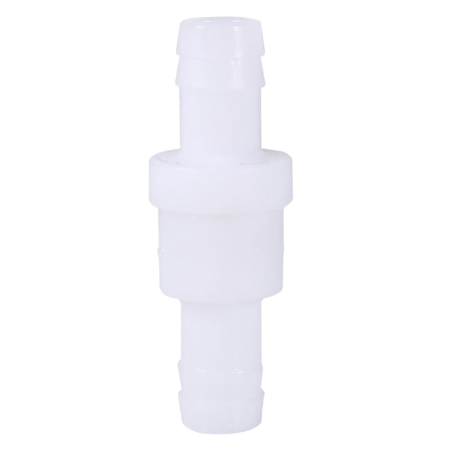 Wchiuoe Plastique Clapet Anti-Retour à 1 Voie, Facile à Installer Clapet Anti-Retour en Ligne pour les Pompes à Carburant pour l'Eau pour les Huiles pour l'Agriculture Équipement pour l'Essence pour les Appareils Ménagers