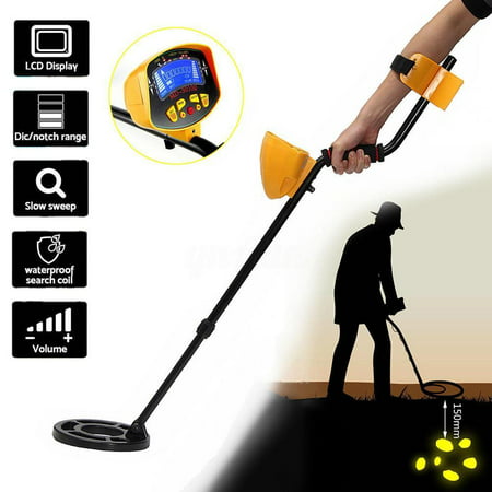 MD3010II Metal Detector Waterproof Underground High Sensitive Gold Coin Deep Hunting Treasure Search LCD (Best Metal Detector For Gold And Coins)
