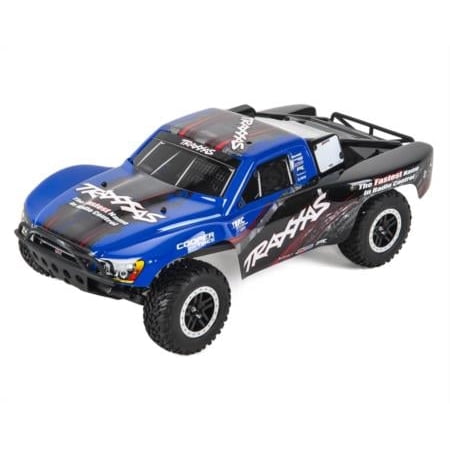 Traxxas Slash 1/10-Scale 2WD Short Course Racing Truck with TQ 2.4GHz Radio and OBA, Blue