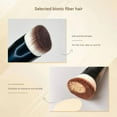 thumbnail image 3 of Professional Angled Foundation Concealer Brush Portable Beginner Makeup Tool, 3 of 4