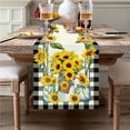 thumbnail image 4 of Boovnll Table Cloth, Summer and Autumns Sunflower Prints Decorate Linen Tablecloths, Table Cloth Rectangle Table, Tablecloth, Tablecloths, 4 of 6