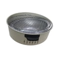 thumbnail image 1 of Parrilla de carbón portátil, estufa de mesa con rejilla para parrilla, estufa de barbacoa, estufa de leña para campamento para Picnic, exterior, 1 of 9