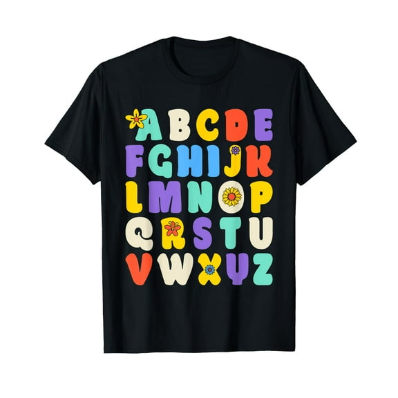 Alphabet Hi Back To School ABC Pre K Kindergarten Teacher T-Shirt