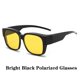 thumbnail image 1 of Typpkmm New Fashion Polarized Sunglasses Cover with Over Myopia Prescription Glasses, 1 of 7