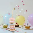 thumbnail image 5 of Sturdy Wooden Donut Stand for Display Use Khaki Color Suitable for Parties and Weddings 7.5 Inches, 5 of 6