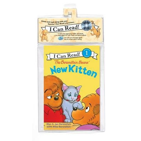 I Can Read Level 1: The Berenstain Bears' New Kitten Book and CD