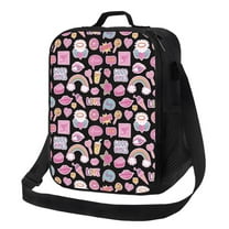 Lsque Elements Lunch Bag Lunch Box for Women Men Reusable Insulated Lunch Tote Bag,Leakproof Thermal Cooler Sack Food Handbags Case High Capacity