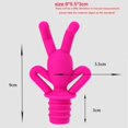 thumbnail image 3 of VerPetridure Gourd shape wine bottle stopper creative silicone sealing fresh-keeping bottle c, 3 of 6