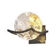 thumbnail image 2 of Accesorios de decoración de luz de pared moderna Lámpara de aplique de exterior montada en la pared Negro Zulema Luz de pared, 2 of 8