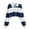 Blue, variant on Women Casual Stripe Long Sleeve Button Turn-down Collar Pullover Sweatshirt Top Womens Tops Tee Shirts Womens Long Sleeve Tees Workout Shirt Womens Shirt And Shirt Set Women Womens Casual Tees Womens