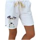 thumbnail image 1 of Pantalones cortos de cintura elástica con bolsillo informal estampado de moda para mujer Fridja fhjkhfk457714, 1 of 8