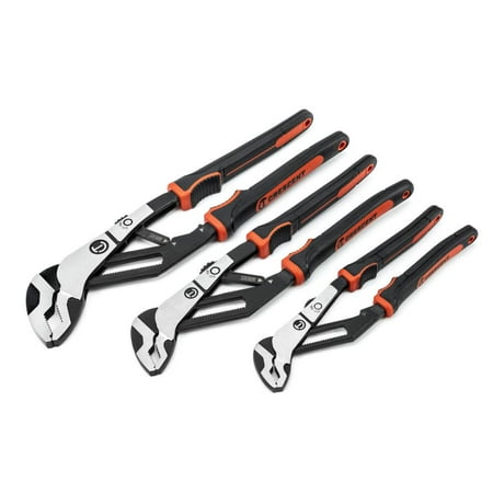 UPC: 0037103341037 | Crescent Z2 Auto-Bite Tongue And Groove Plier Set 3Pc