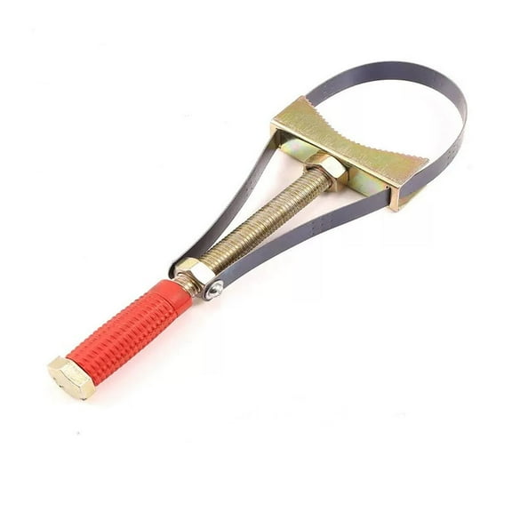 Adjustable Heavy Duty Truck Tractor Excavator Oil Filter Wrench Automobile Steel Belt Wrench