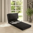 thumbnail image 4 of Costway Chaise Convertible Pliante Lit Canapé Noir, 4 of 10