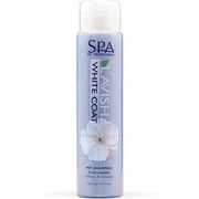 Angle View: Spa By Tropiclean White Coat Shampoo For Pets, 16Oz, Made In Usa