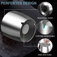 thumbnail image 4 of Stainless Steel Ashtray with Lid, Windproof Outdoor Ashtray with Non-Slip Base for Outdoor and Indoor Use, 4 of 5