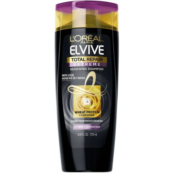 L'Oreal Total Repair Extreme Shampoo, Extremely Damaged Hair 12.6 oz (Pack of 2)