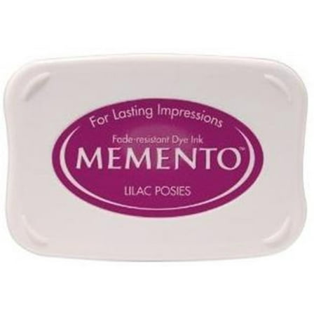 Tsukineko Memento Ink Pad Lilac Posies