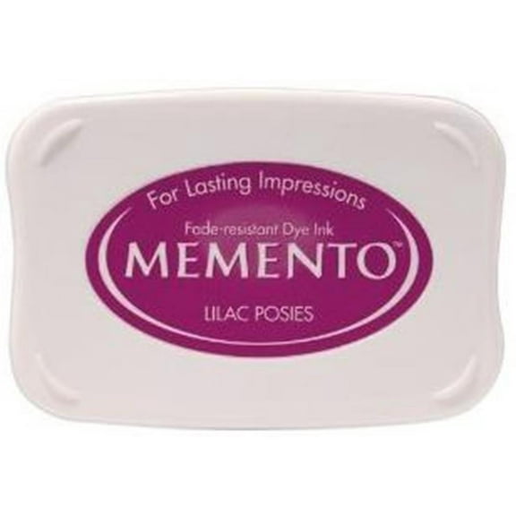 Tsukineko Memento Ink Pad Lilac Posies
