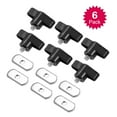 thumbnail image 3 of System 6 Sets Kayak Screws Nuts Hardware for Rail Canoe Kayak Track Mounting System Fishing Boat Accessories, 3 of 7