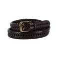 thumbnail image 1 of Aquarius  Tubular Leather Braided Belt (Men), 1 of 2