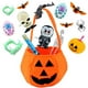 thumbnail image 3 of Juguetes De Halloween Con Bolsa De Almacenamiento De Calabaza Truco De Juguetes Educativos Divertidos O Trato De Descompresión Favores De Fiesta De Novedad Para Niños Para Niños,16 Pcs Advancent HA037236-00, 3 of 6