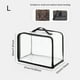 thumbnail image 4 of Injueey Bolsa de almacenamiento Armario transparente Cajas a prueba de polvo Pantalla Funda protectora Bolsas Organizador Ropa Cubierta colgante Almacenamiento y organización del hogar Negro L Injueey HA073736-03, 4 of 6