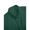 thumbnail image 2 of sogami Men's Breathable Cotton Linen Short Sleeve Button Down Summer Shirt, 2 of 8
