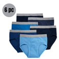 thumbnail image 5 of Stafford Low-Rise Briefs for Men 6-pack 100% Cotton Men's Underwear, X-Large, 5 of 5