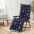 thumbnail image 6 of Suncoda Seat Cushion, Length 120cm Width 48cm Recliner Cushion Double Sided Rocking Chair Cushion Polyester Folding Chair Cushion Thickened Sofa Cushion Rattan Chair Cushion, 6 of 6