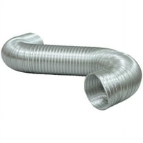 Deflecto® A045/9 Semi-rigid Aluminum Duct (4" X 5ft)